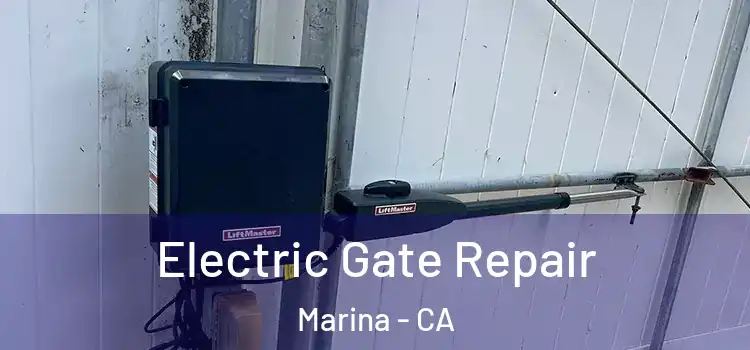 Electric Gate Repair Marina - CA