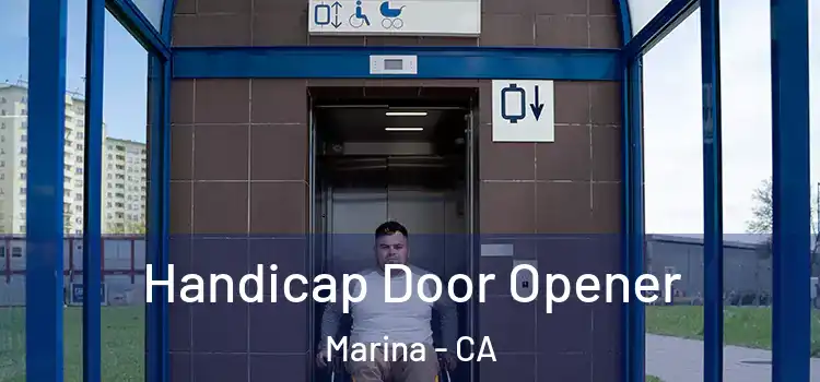  Handicap Door Opener Marina - CA