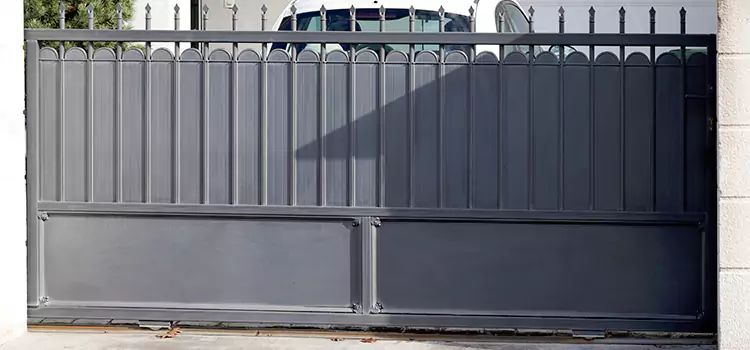 Metal Driveway Gate Installation Marina