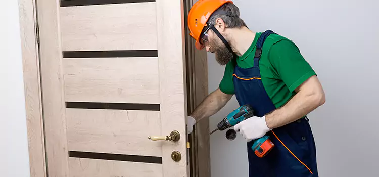 Replace Internal Door Handle with Lock Marina