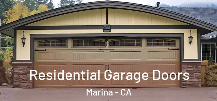  Residential Garage Doors Marina - CA